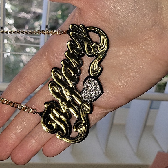 Acrylic Cut "Tiffany" Nameplate - Picture 5 of 6